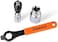 Oumers Bike Crank Extractor/Arm Remover and Bottom Bracket Remover with 16mm Spanner/Wrench. Professional Bicycle Repair Tool Kit