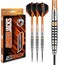 RED DRAGON Amberjack Series Darts Set with Flights and Shafts (Stems)