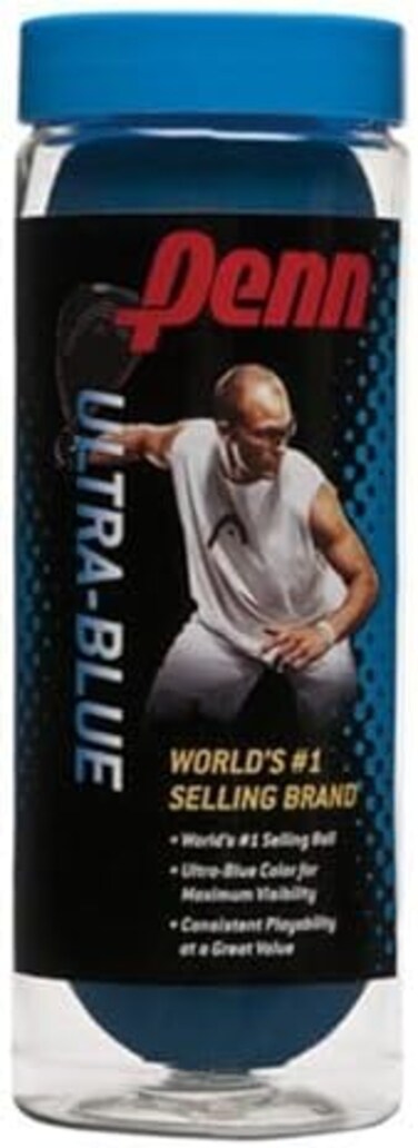 Penn Ultra-Blue Racquetball (3 Ball Can)