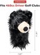 Daphne's Headcovers Daphne's Bear Driver/Fairway Wood Head Cover - Black