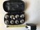 BuyBocceBalls 8 Ball 35mm Metal Mini Bocce/Petanque Set with blue bag - single