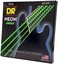 دكتور استرينج NGB-45 HI-DEF NEON - اوتار باس خضراء ملونة: متوسطة 45-105