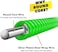 دكتور استرينج NGB-45 HI-DEF NEON - اوتار باس خضراء ملونة: متوسطة 45-105