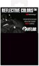 VFLUO - Reflective Sticker Sheet for Bike, Motorcycle, Scooter, Helmets, Stroller/Multi-use - DIY Adhesive board - 3M Technology - High Visibility - Discreet - Optimised adhesion