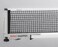 JOOLA Snapper Professional Table Tennis Net and Post Set - Portable and Easy Setup 72" Regulation Size Ping Pong Spring Activated Clamp Net, one size