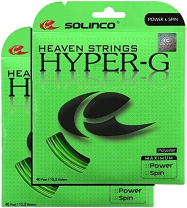 Solinco 2 Packs of Hyper-G 17 g 1.20 mm Tennis String
