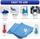 YQXCC 2 Pack Cooling Towel (47"x12") Ice Towel for Neck, Soft Breathable Chilly Towel, Microfiber Cool Towel for Yoga, Golf, Gym, Camping, Running, Workout &amp; More Activities