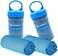 YQXCC 2 Pack Cooling Towel (47"x12") Ice Towel for Neck, Soft Breathable Chilly Towel, Microfiber Cool Towel for Yoga, Golf, Gym, Camping, Running, Workout &amp; More Activities