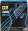 دكتور استرينج HI-DEF NEON - أوتار باس زرقاء ملونة: متوسط 45-105