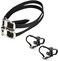 Leadrise 1 Pair Nylon Cycling MTB Road Mountain Bike Bicycle Pedal Toe Clip Strap Belts