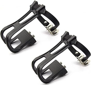 Leadrise 1 Pair Nylon Cycling MTB Road Mountain Bike Bicycle Pedal Toe Clip Strap Belts