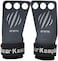 Bear KompleX 3 &amp; 2 Hole Carbon Hand Grips For Gymnastics &amp; Crossfit, Pull-Ups, Weight Lifting. Wods W, Wrist Straps. Comfort &amp; Support-Hand Protection From Rips &amp; Blisters