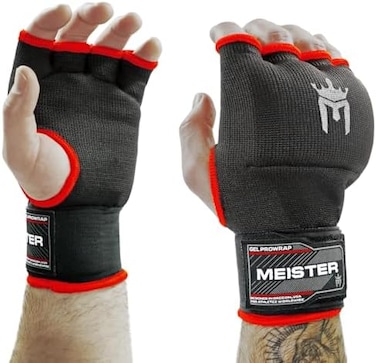 MEISTER Gel-Padded ProWrap Inner Hand Wrap Gloves (Pair)