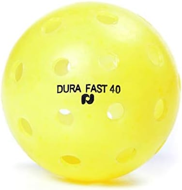 Dura Fast 40 Pickleballs   Outdoor Pickleball Balls   USAPA Approved and Sanctioned for Tournament Play