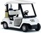 Kinsmart KinsFun Golf Cart 4in Die-Cast Metal Model Pullback Action Toy