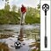prowithlin Golf Ball Retriever, Stainless Telescopic Extendable Golf Ball Retriever for Water w/Golf Ball Pick Up Retriever Grabber Claw Sucker Tool, Golf Gift for Men (1.3, 6ft)