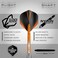RED DRAGON Amberjack Series Darts Set with Flights and Shafts (Stems)