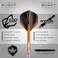 RED DRAGON Amberjack Series Darts Set with Flights and Shafts (Stems)