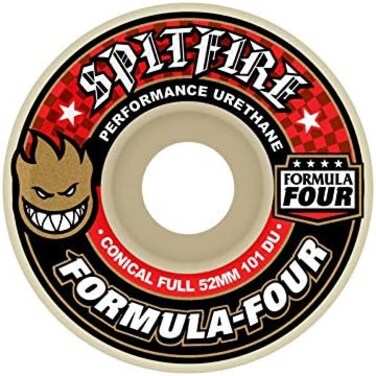 Spitfire Formula Four Conical Full 101du 53mm Skateboard Wheel