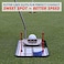 EyeLine Golf Putting Alignment Mirror, Portable Practice Putting Trainer Aid, As Seen on PGA Tour, Made in USA, Use Outdoors or on Indoor Putting mat, (Putting Alignment Mirror)