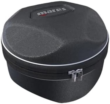 Mares Shell Round Protect Dive Computer Bag Scuba Diving Carry Case, Black, Shell Round (415865)