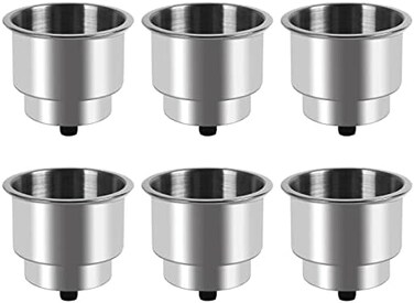 Goture الفولاذ المقاوم للصدأ حامل أكواب شرب مع صرف للقارب البحرية RV كامبر