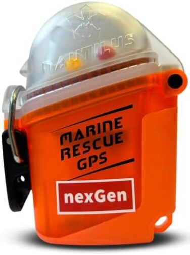 نوتيلوس لايفلاين نظام تحديد المواقع من مارين ريسكيو - برتقالي، غير متوفر