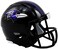 ريديل خوذة كرة قدم صغيرة من بالتيمور رافنز ان اف ال سبيد بوكيت برو بحجم الجيب