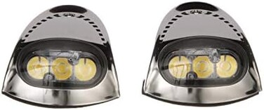 اتوود مصابيح LED عالمية للقارب البحري 6522SS7، مقاس واحد