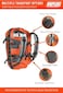 UNPLUG EASY OUTDOOR ADVENTURE Waterproof Travel Bags From Anblage, Heavy-Duty 1680D Waterproof Duffel Bag For Camping, Motorcycling, Hunting, Boating, Tactical Duffel Bag