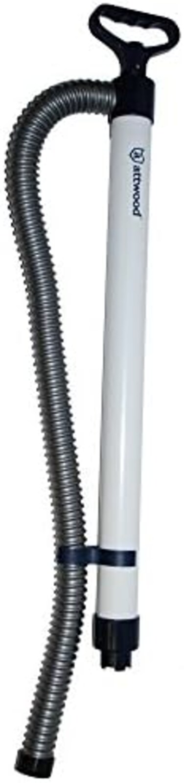 مضخة مياه ليف ويل 11596-2 تعمل باليد في حالات الطوارئ مع خرطوم قابل للإزالة 81.28 سم، أبيض