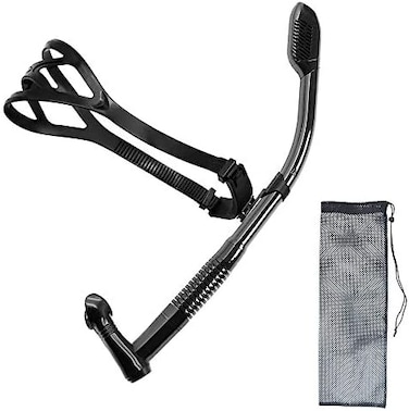 Uniswim Rotate Function Swim Snorkel for Training Swimming Front Snorkel Lap Swimming Swimmer Training Diving Snorkeling Comfortable Mouthpiece for Pool Open Water