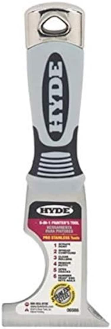 Hyde Tool 06986 2-1/2 بوصة Stiff 6-In-1 Multi-Tool