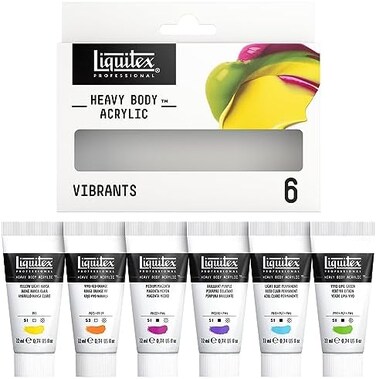 Liquitex HB ACRY VIBRANT SET/6