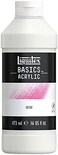 Liquitex BASICS Gesso Surface Prep Medium, 473ml (16-oz) Bottle, White