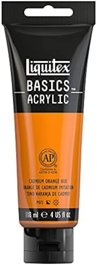 Liquitex BASICS 4OZ CAD ORANGE