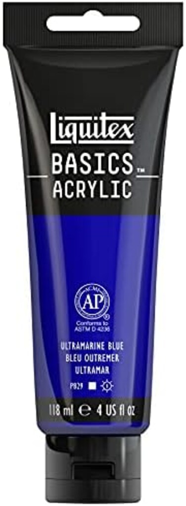 Liquitex BASICS 4OZ ULTRAMARINE BLUE
