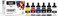 Liquitex Professional Acrylic Ink, 1-Oz (30ml), Essential Color Set, Set Of 6