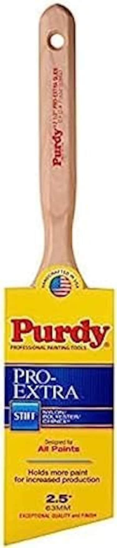 Purdy 144152725 Pro-Extra Glide Angular Paint Brush, 2-1/2 inch