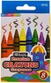 BAZIC Products 8 Color Premium Quality Crayon, Case of 24 (2516-24)