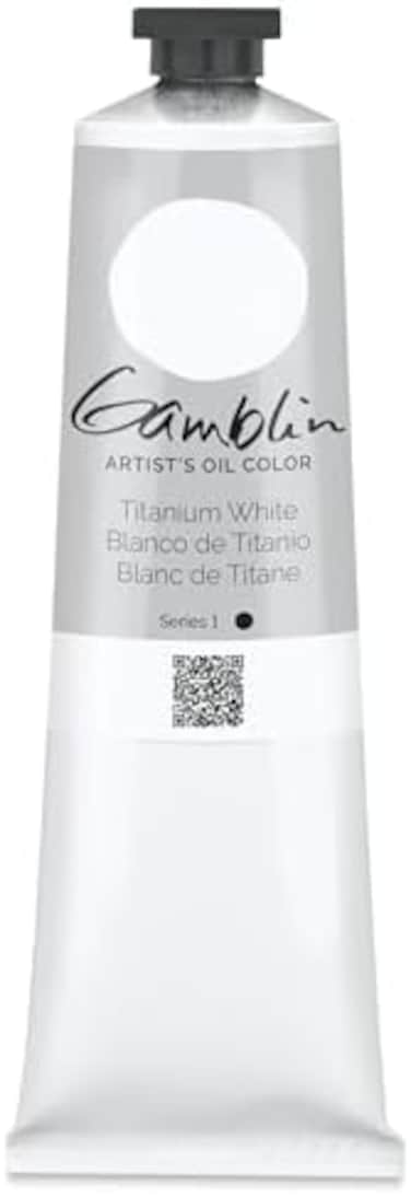 Gamblin Artist Oil Color - Titanium White - 150 ml Tube