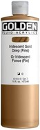 Golden Artist Colors FLUID ACR IRID GOLD DEEP 16oz