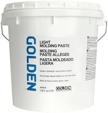 Golden Artist Colors MOLDING PASTE LIGHT 128oz
