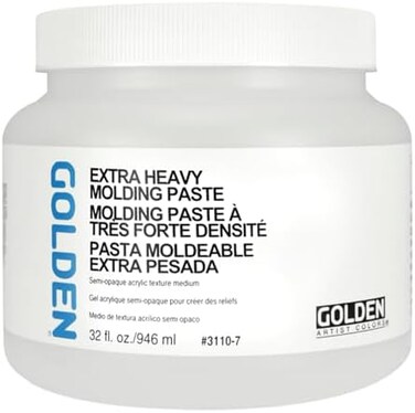 Golden Artist Colors EXTRA HEAVY MDLING PASTE 32OZ