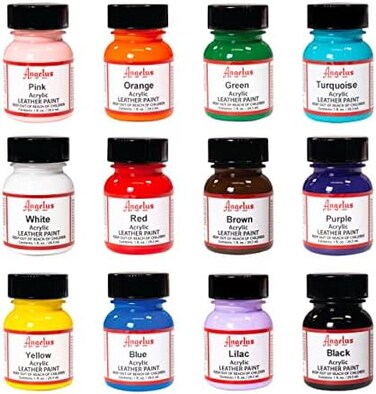 Angelus Acrylic Leather Paint Starter Kit