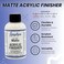 Angelus Brand Acrylic Leather Paint Matte Finisher No. 620-4oz