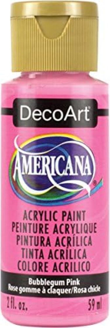 DecoArt AMERICANA 2OZ BUBLGM PINK