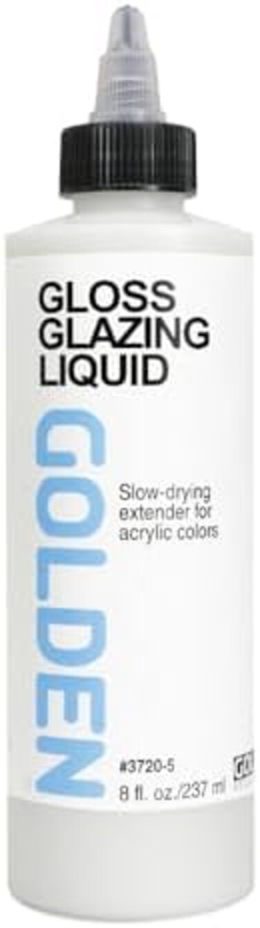 Golden Artist Colors Pro-Art Mediums Golden Acrylic Gloss Glazing Liquid-8 oz