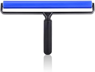 Ehdis 12" Glue Silicone Rubber Pasting Roller Anti-static Sticky Silicone Roller Automotive Vinyl installing Roller &amp; Dust Collection for Film Application