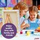 J MARK Paint Set &ndash; Mini Canvas Acrylic Painting Kit with Wood Easel, Canvases, Paint, Brushes &amp; More